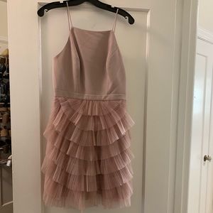 BCBG Cassandra pleated dress in Sepia (NWT) Size 2